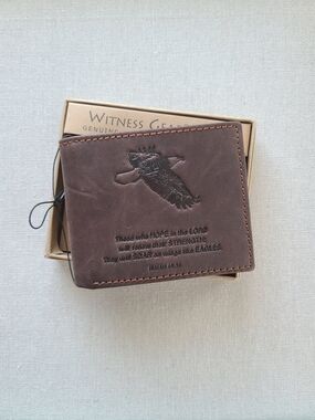 Genuine Leather Witness Gear Wallet